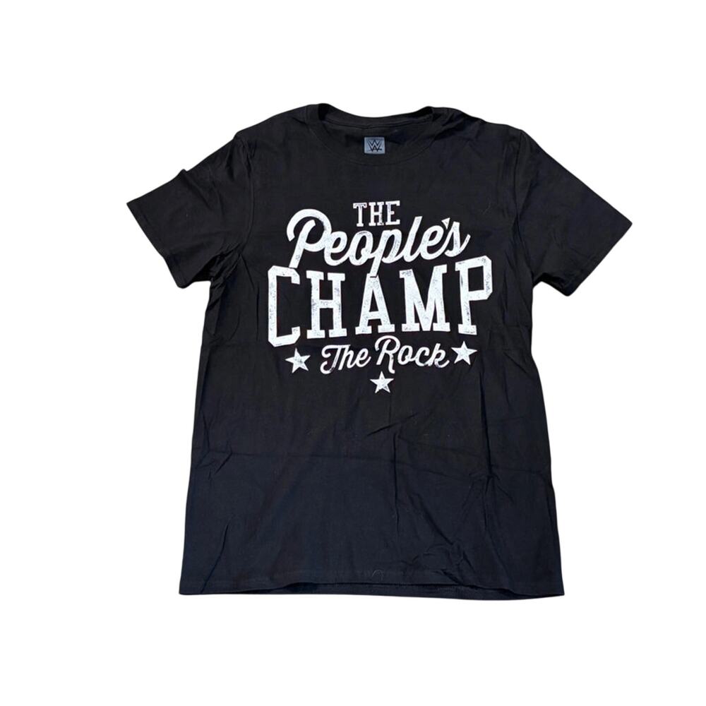 WWE The Rock The Peoples Champ Shirt Wrestling Tee Men’s Size M Medium New